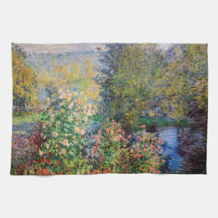 Linge De Cuisine Claude Monet - Coin du jardin à Montgeron