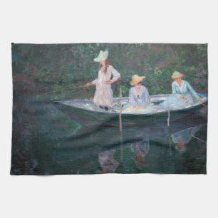 Linge De Cuisine Claude Monet - Dans le bateau norvégien