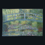 Linge De Cuisine Claude Monet - Eau Lily étang, Harmonie verte<br><div class="desc">Etang Lily,  Harmonie Verte / Le Bassin aux Nympheas,  Harmonie Verte par Claude Monet en 1899</div>