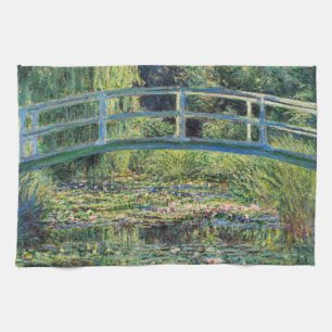 Linge De Cuisine Claude Monet - Etang Lily et Pont Japonais