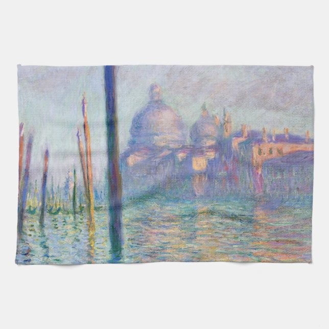 Linge De Cuisine Claude Monet - Grand Canal, Venise (Horizontal)