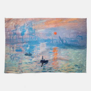 Linge De Cuisine Claude Monet - Impression, soleil levant