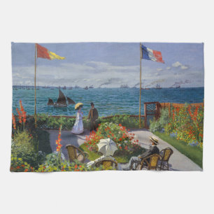 Linge De Cuisine Claude Monet - Jardin à Sainte-Adresse