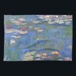 Linge De Cuisine Claude Monet // Nappes d'eau<br><div class="desc">Water Lilies est une série d'environ 250 peintures à l'huile réalisées par l'impressionniste Claude Monet (1840-1926). Les peintures représentent le jardin fleuri de Monet à Giverny et ont été l'objet principal de la production artistique de Monet pendant les dernières trente années de sa vie.</div>