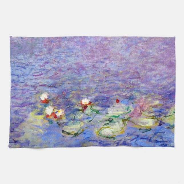 Linge De Cuisine Claude Monet - Nymphéas (Horizontal)