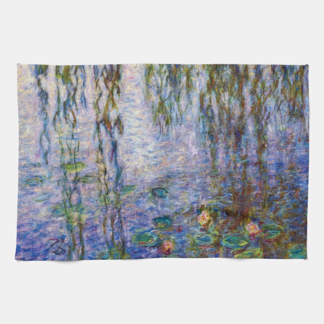 Linge De Cuisine Claude Monet - Nymphéas (Horizontal)