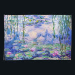 Linge De Cuisine Claude Monet - Nymphéas / Nymphéas 1919<br><div class="desc">Nymphéas (W.1852) - Claude Monet,  Huile sur toile,  1916-1919</div>