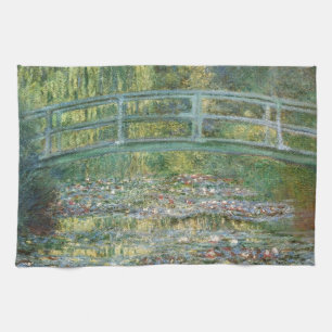 Linge De Cuisine Claude Monet Pont Japonais Art Nymphéa