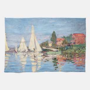 Linge De Cuisine Claude Monet - Régates à Argenteuil