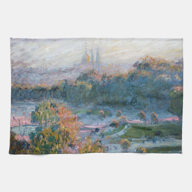 Linge De Cuisine Claude Monet - Vue des Tuileries, étude (Horizontal)
