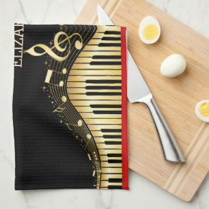 Linge De Cuisine Clavier musical