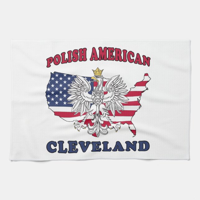 Linge De Cuisine Cleveland Ohio Polonais (Horizontal)