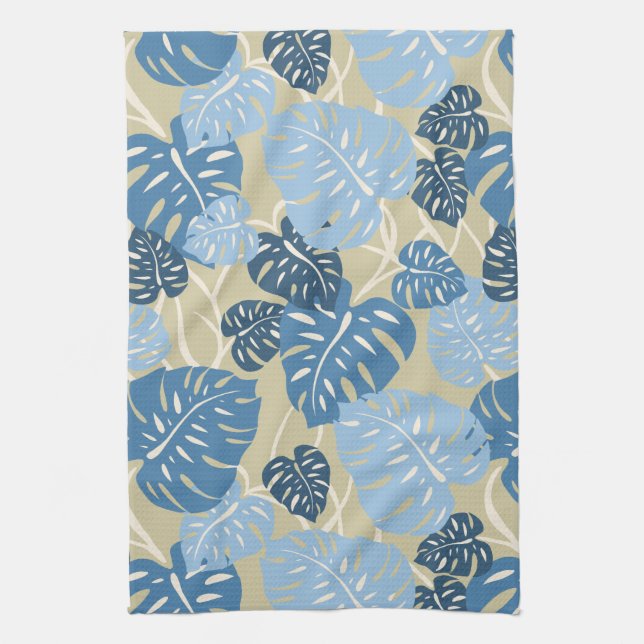 Linge De Cuisine Cliff Hanger Hawaiian Kitchen Towen (Vertical)