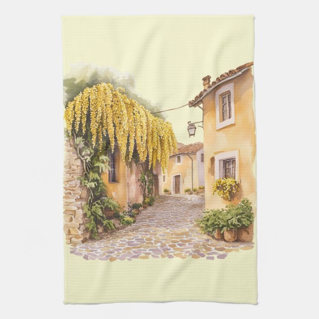 Linge De Cuisine Clipart Printemps Italien (Vertical)