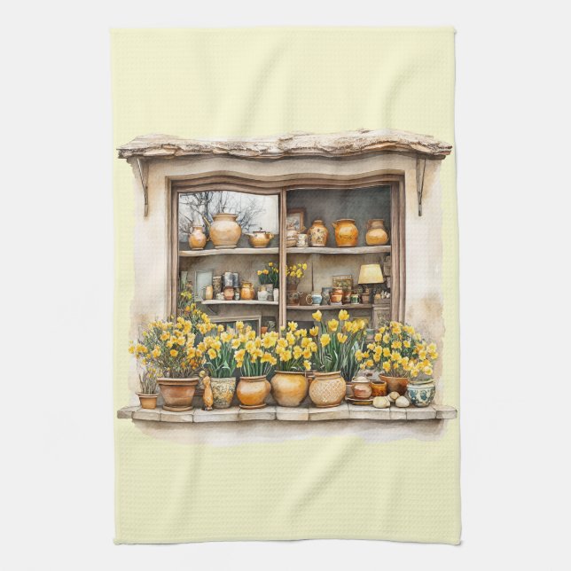 Linge De Cuisine Clipart Printemps Italien (Vertical)