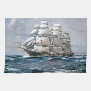 Linge De Cuisine Clipper à voile Dreadnough