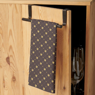 Linge De Cuisine Clocher à quatre feuilles d'or
