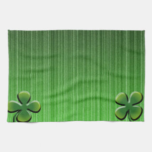 Linge De Cuisine Clocher vert à quatre feuilles