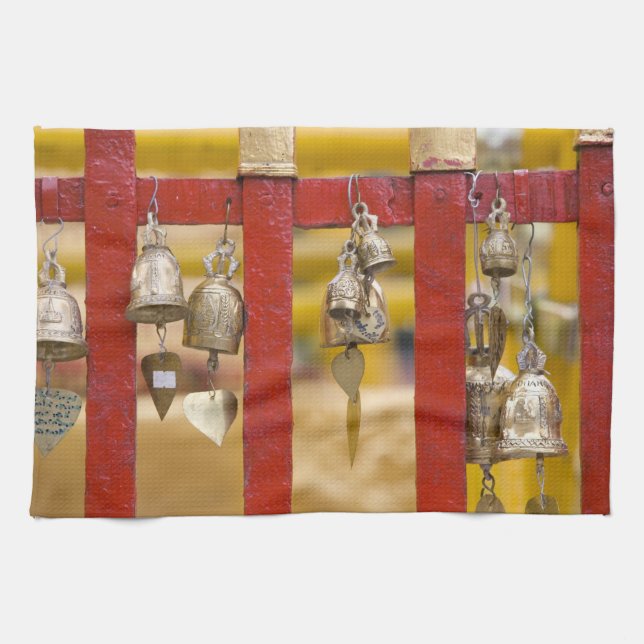 Linge De Cuisine Cloches bouddhistes au temple de Doi Suthep (Horizontal)