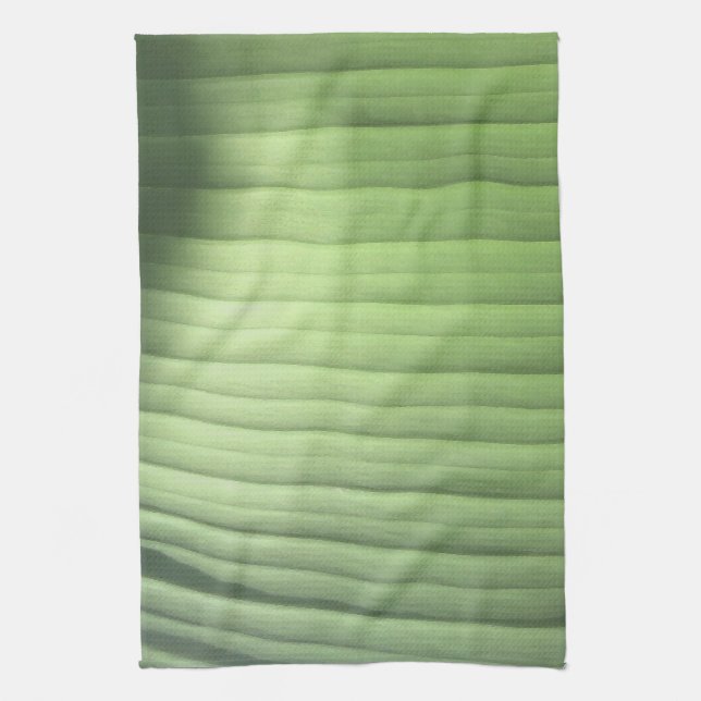 Linge De Cuisine Closeuse feuille banane (Vertical)