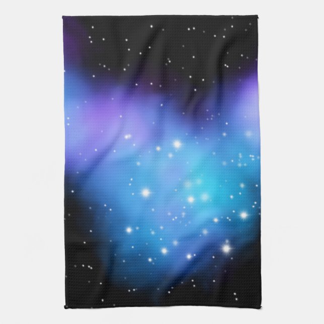 Linge De Cuisine Clouages spatiaux Galaxy Starlight (Vertical)