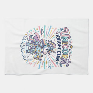 Linge De Cuisine Club Chevalier Licorne Imprimé Prêt Vêtement Graph