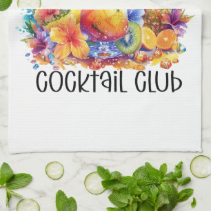 Linge De Cuisine Club de cocktail d'ambiance estivale Boisson tro