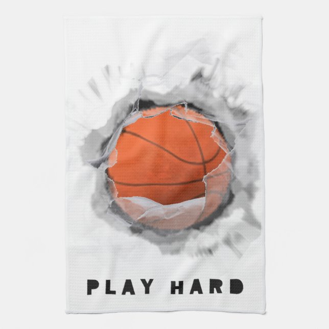 Linge De Cuisine Clunk de basket-ball (Vertical)