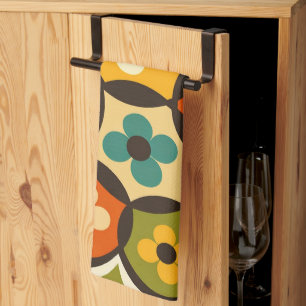 Linge De Cuisine Cluster de Fleur Radieuse