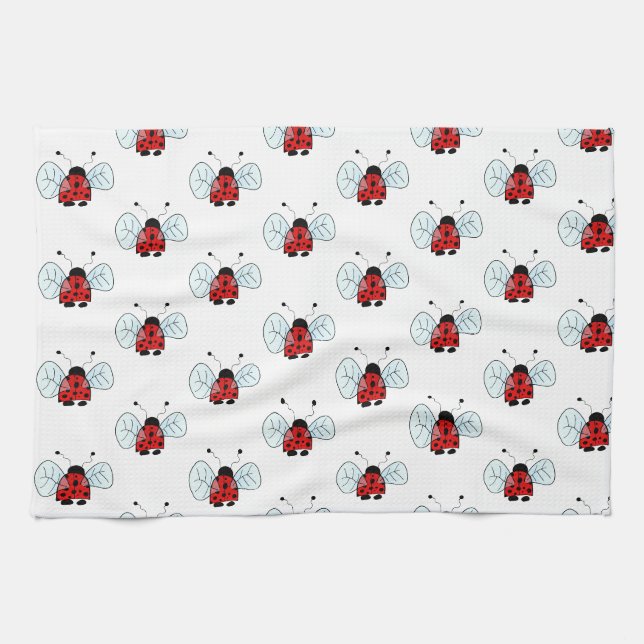 Linge De Cuisine Coccinelle (Horizontal)