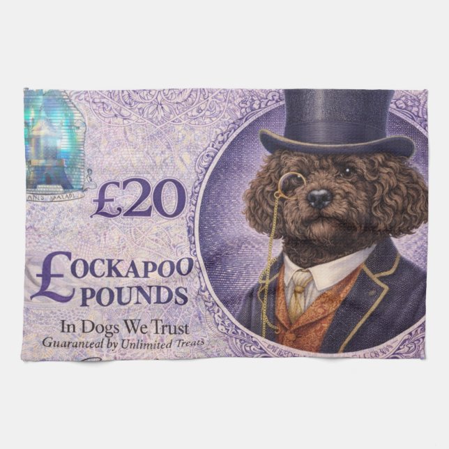 Linge De Cuisine Cockapoo Dog Lover Gift (Horizontal)