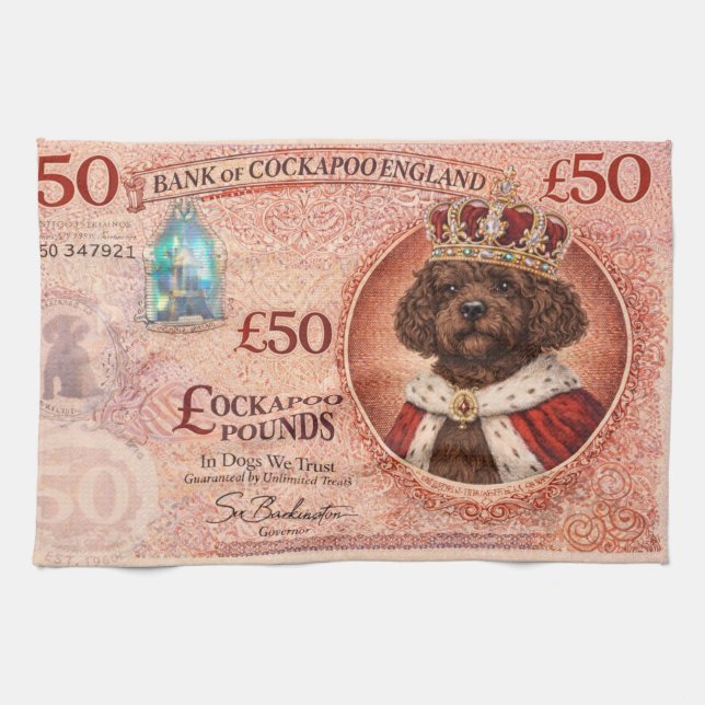 Linge De Cuisine Cockapoo Funny Dog Lover Gift  (Horizontal)