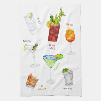 Linge De Cuisine Cocktail Art Bar Towel