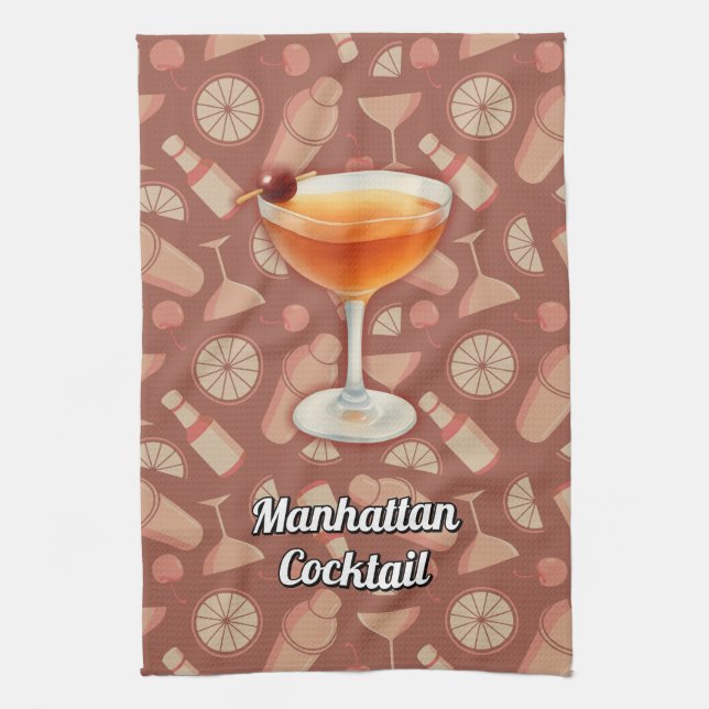 Linge De Cuisine Cocktail Manhattan (Vertical)