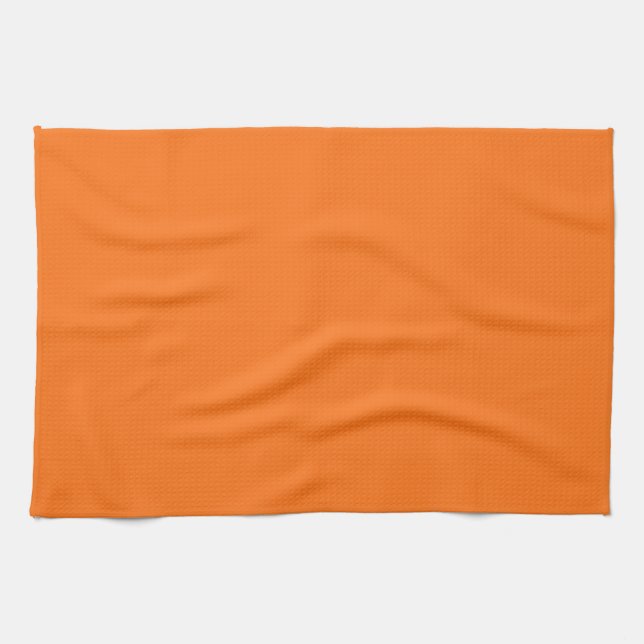 Linge De Cuisine Code hexadécimal citrouille FF7518 (Horizontal)