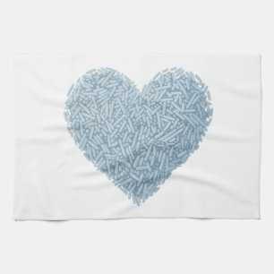 Linge De Cuisine Coeur doux   Saupoudrer bébé