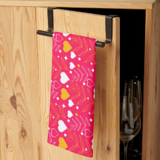 Linge De Cuisine Cœurs de la Saint-Valentin