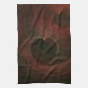 Linge De Cuisine Cœurs lumineux