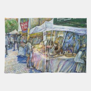 Linge De Cuisine Coin de Flying Pig Farm et Wine a Bit.