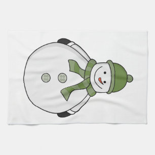 Linge De Cuisine Cold snowman