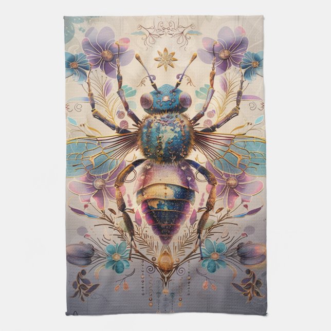 Linge De Cuisine Coléoptère de bijou d'art fantastique Steampunk (1 (Vertical)