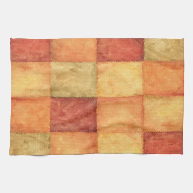 Linge De Cuisine Collage des couleurs M (Horizontal)