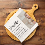 Linge De Cuisine Collage Photo & Meilleure grand-mère Jamais Meille<br><div class="desc">"Collage Photo & Best Grandma Ever" est un cadeau magnifique et réfléchi que toute grand-mère aimerait recevoir. Ce cadeau unique combine un collage photo personnalisé avec le message chaleureux "Meilleure grand-mère jamais" pour créer un souvenir significatif et personnalisé. Le collage photo peut être customisé avec votre choix de photos, et...</div>