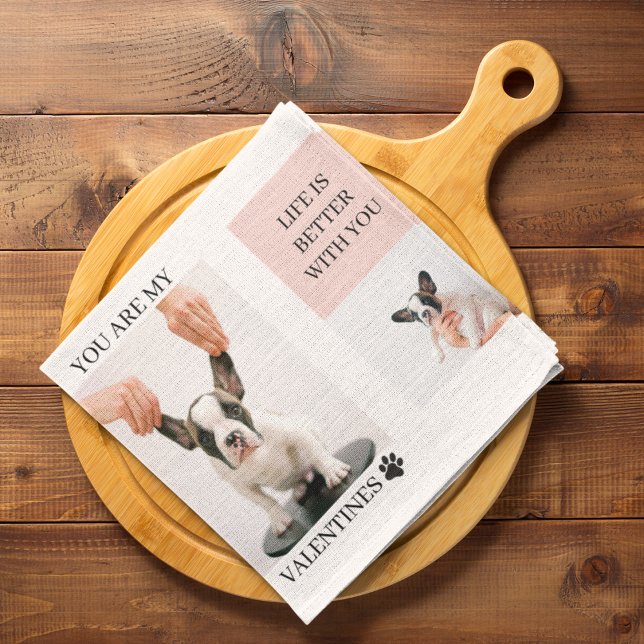 Linge De Cuisine Collage photos de chiens | Le chien est mes valent (Créateur téléchargé)