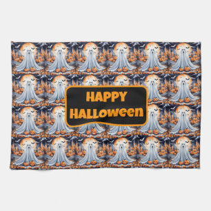 Linge De Cuisine Collection d'automne Citrouille moderne d'Hallowee