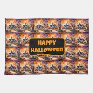 Linge De Cuisine Collection d'automne Citrouille tendance d'Hallowe
