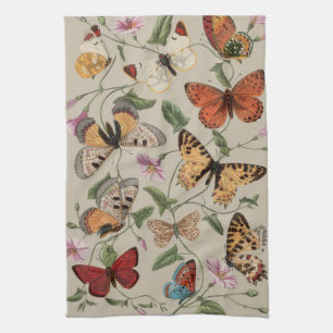Linge De Cuisine Collection de la papillon Moth Nature Dessin