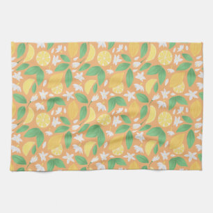 Linge De Cuisine Collection de Motifs de paniers de fruits - Citron