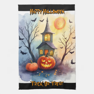 Linge De Cuisine Collection Halloween Moderne Mignonne Épouvantable