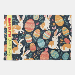 Linge De Cuisine Collection lapin de Pâques moderne